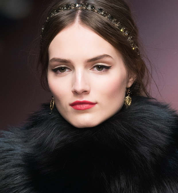 Look z wybiegu: Dolce & Gabbana jesień-zima 2015/2016