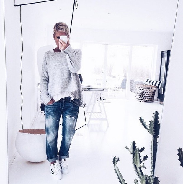 Jak to nosi instagram? #adidassuperstar