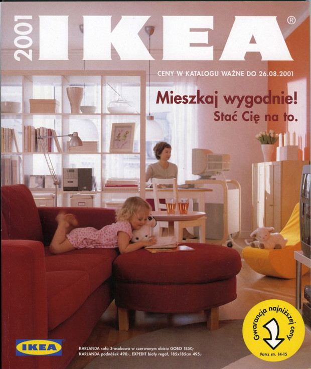 20 okładek na 20-lecie katalogu IKEA w Polsce