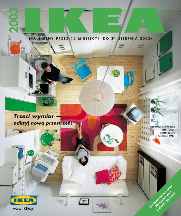 20 okładek na 20-lecie katalogu IKEA w Polsce