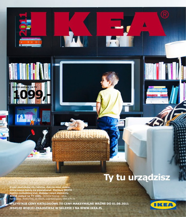 20 okładek na 20-lecie katalogu IKEA w Polsce