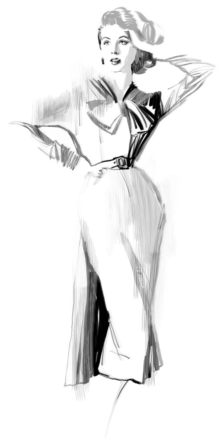 Models of the Moment - ikony mody na ilustracjach