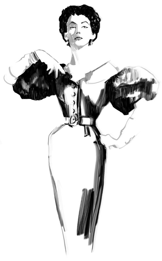 Models of the Moment - ikony mody na ilustracjach