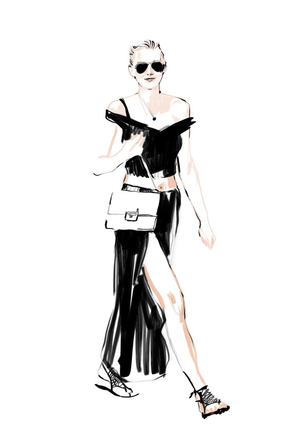 Models of the Moment - ikony mody na ilustracjach