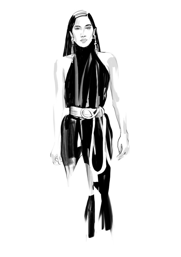 Models of the Moment - ikony mody na ilustracjach