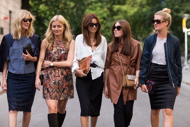 Street fashion ze Stockholm Fashion Week wiosna-lato 2016