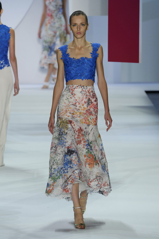 Monique Lhuillier wiosna-lato 2016