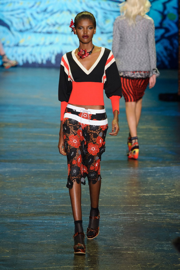 Anna Sui wiosna-lato 2016