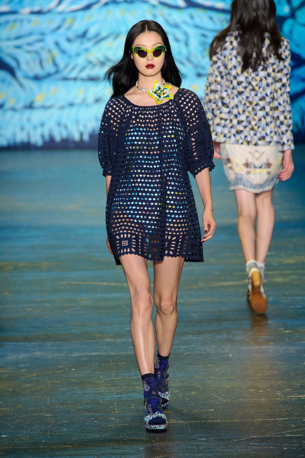 Anna Sui wiosna-lato 2016