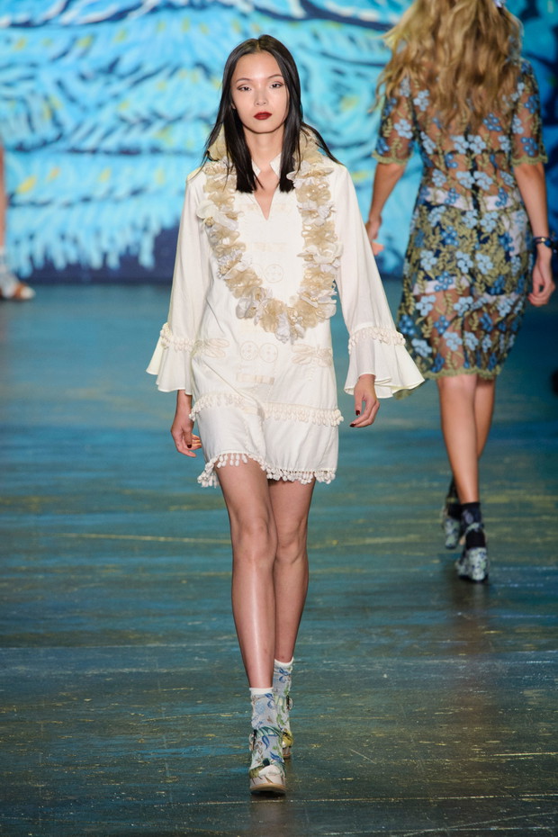 Anna Sui wiosna-lato 2016