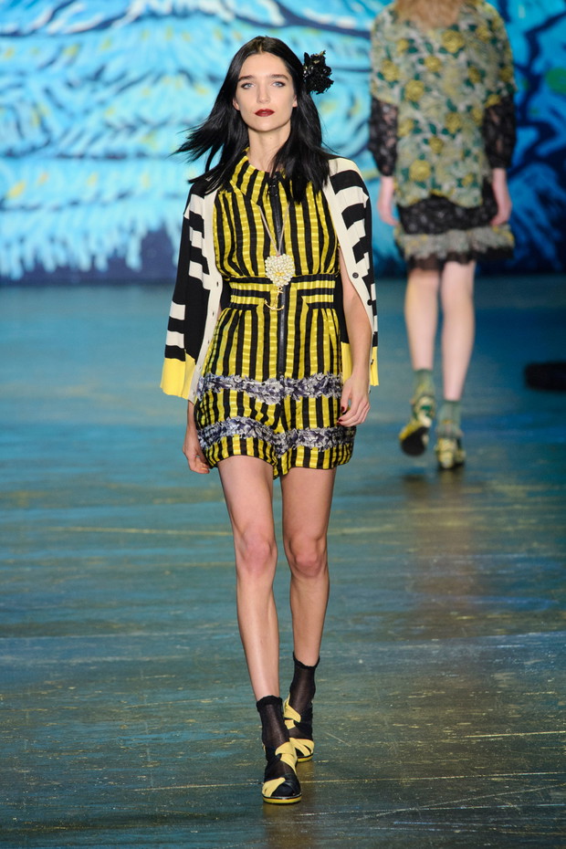 Anna Sui wiosna-lato 2016