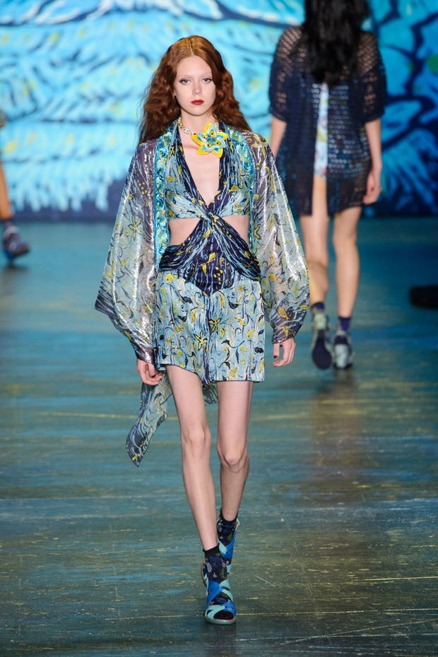 Anna Sui wiosna-lato 2016