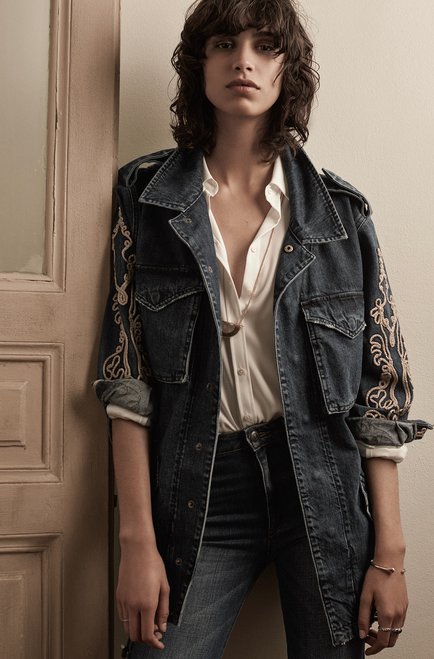 Mica Arganaraz w lookbooku Mango jesień 2015