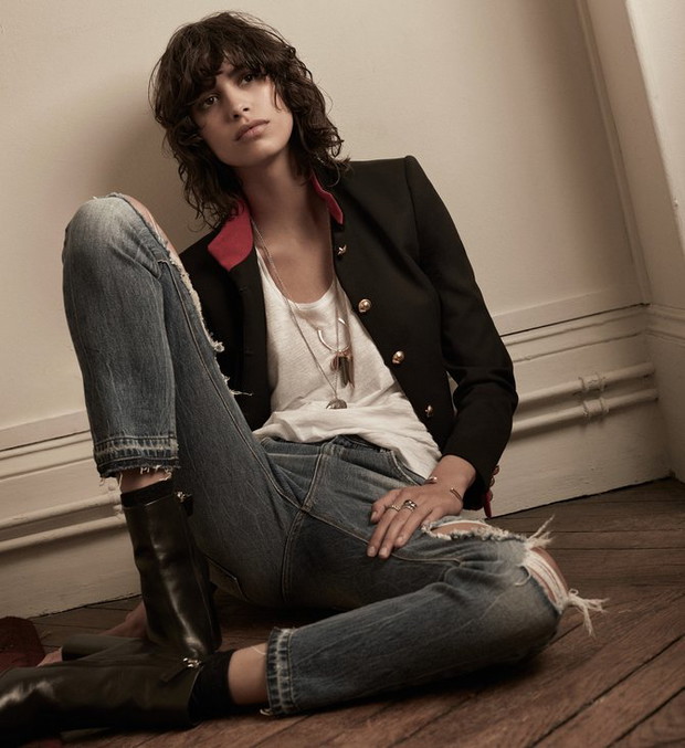 Mica Arganaraz w lookbooku Mango jesień 2015