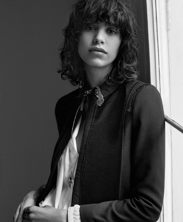 Mica Arganaraz w lookbooku Mango jesień 2015
