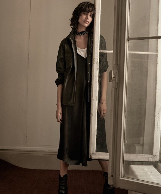 Mica Arganaraz w lookbooku Mango jesień 2015