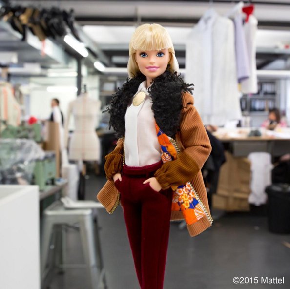Barbie na Paris Fashion Week wiosna-lato 2016
