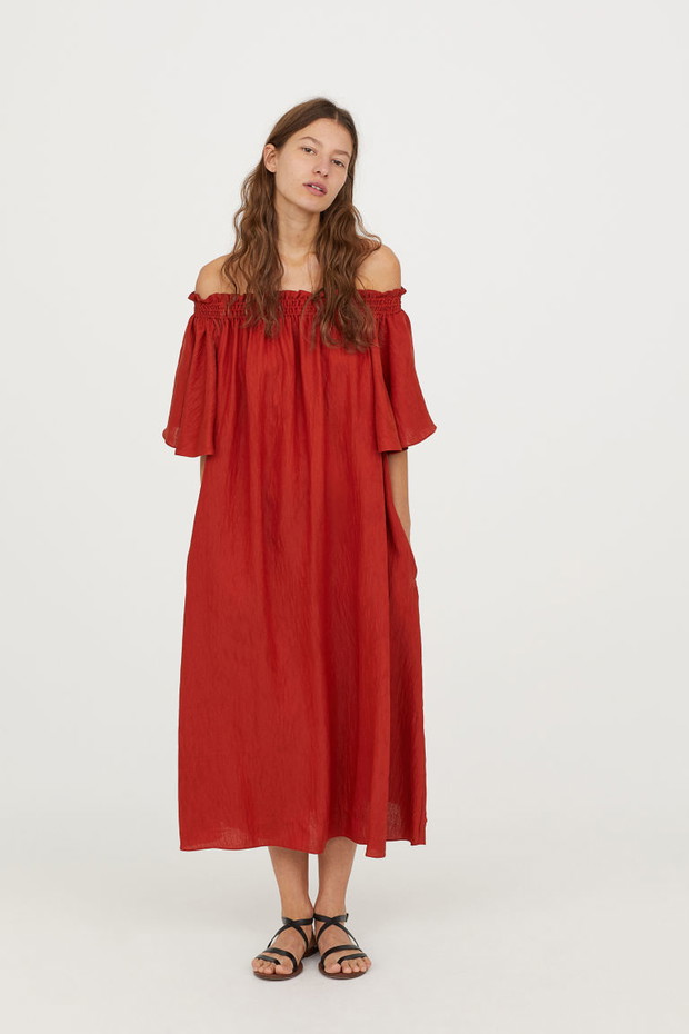 Czerwona sukienka H&M