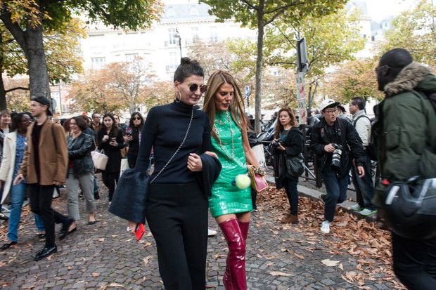 Street fashion: Paris Fashion Week wiosna-lato 2016