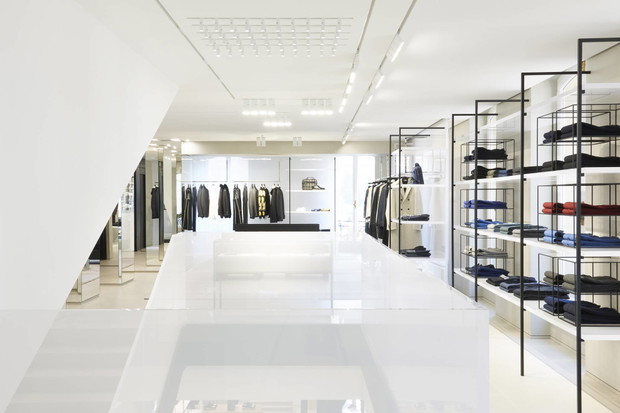 Nowy butik Dior Homme w Paryżu