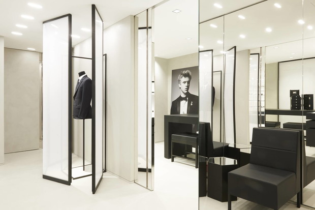 Nowy butik Dior Homme w Paryżu