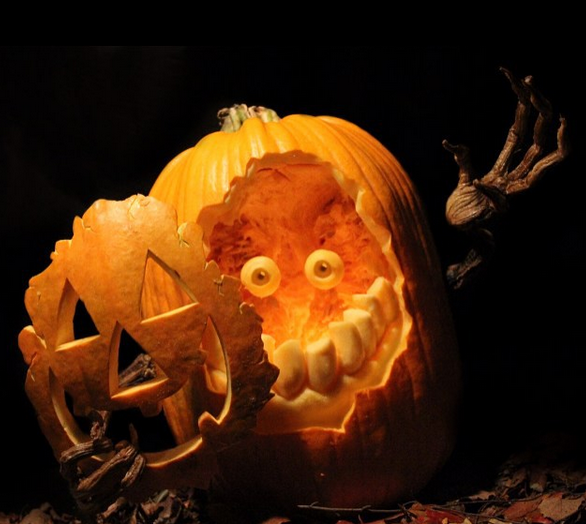 33 pomysły na dynie na Halloween
