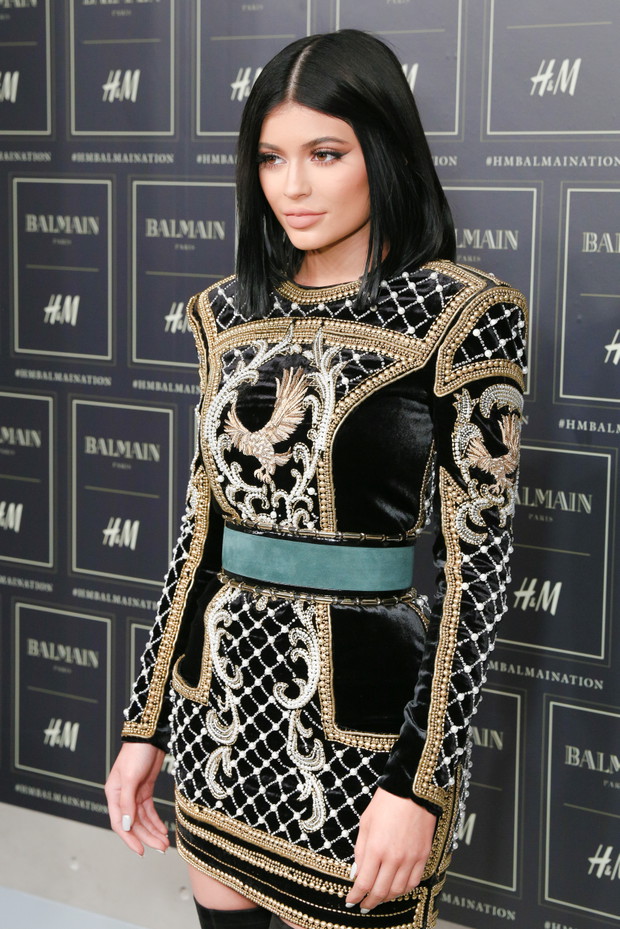 Gwiazdy na pokazie Balmain x H&M w Nowym Jorku