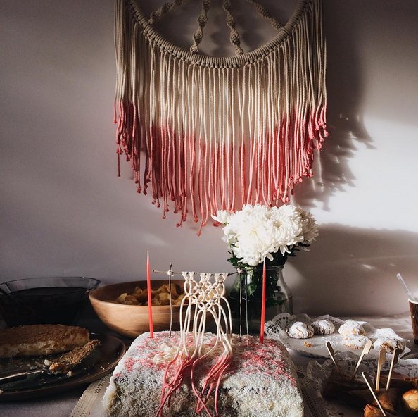 #Macrame - inspirująca sztuka boho we wnętrzach