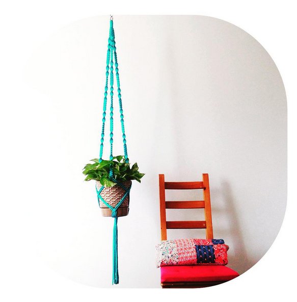 #Macrame - inspirująca sztuka boho we wnętrzach