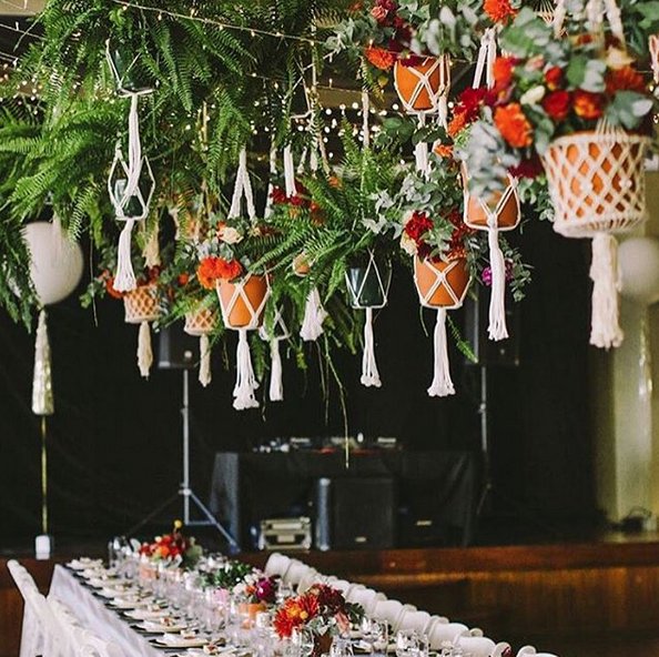 #Macrame - inspirująca sztuka boho we wnętrzach
