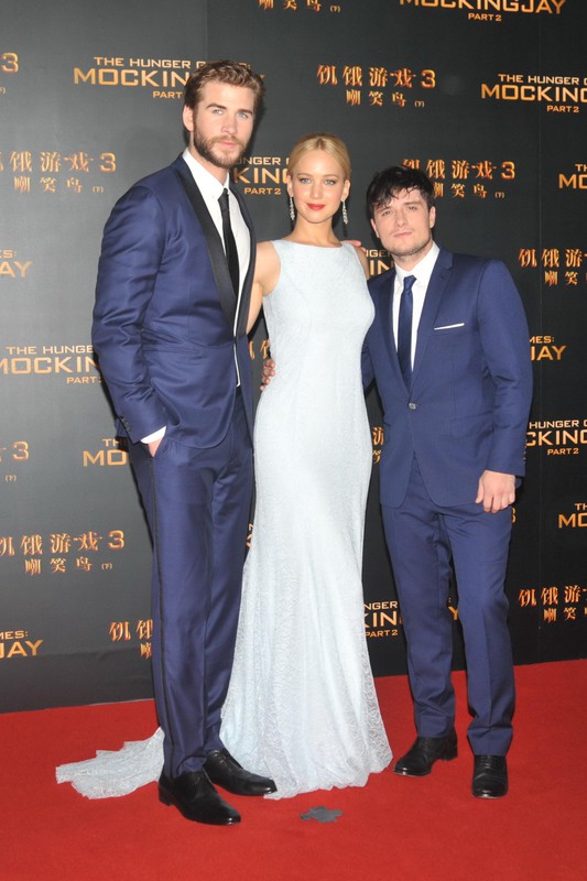 Jennifer Lawrence promuje film Igrzyska śmierci: Kosogłos. Część 2