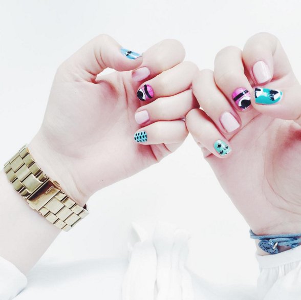 #manicure na Sylwestra 2015/2016
