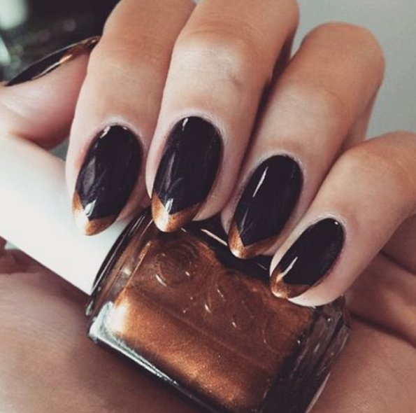 #manicure na Sylwestra 2015/2016