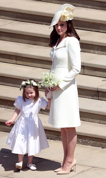 Mała Charlotte i księżna Kate