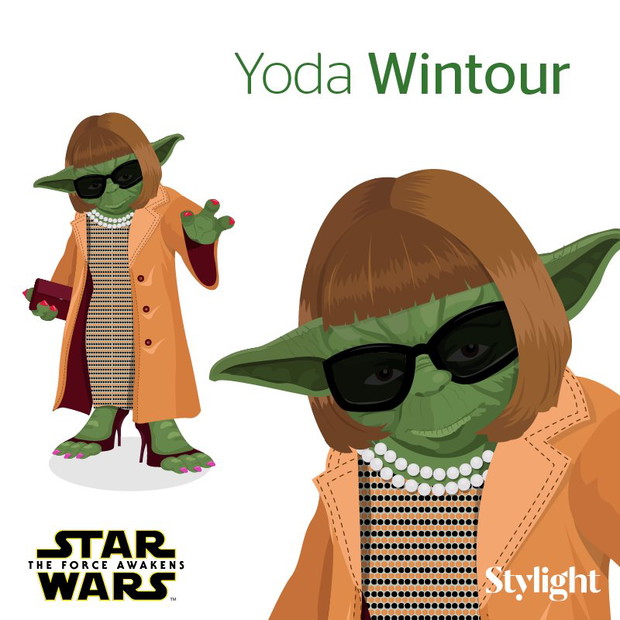May The Style Be With You - fashioniści jako bohaterowie Star Wars