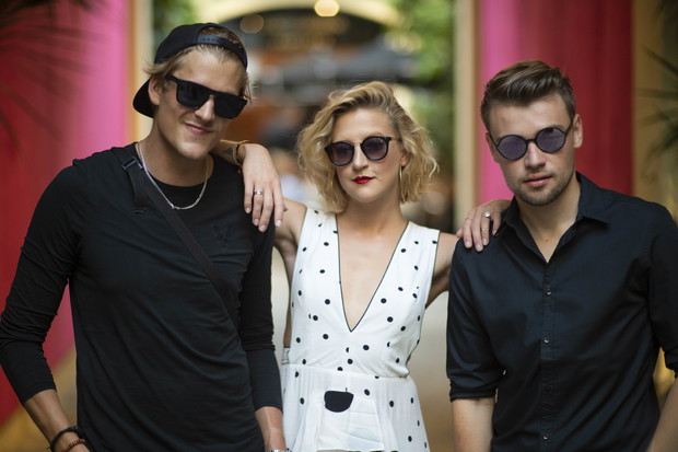Jakob Kosel, Lara Gessler i Damian Kordas