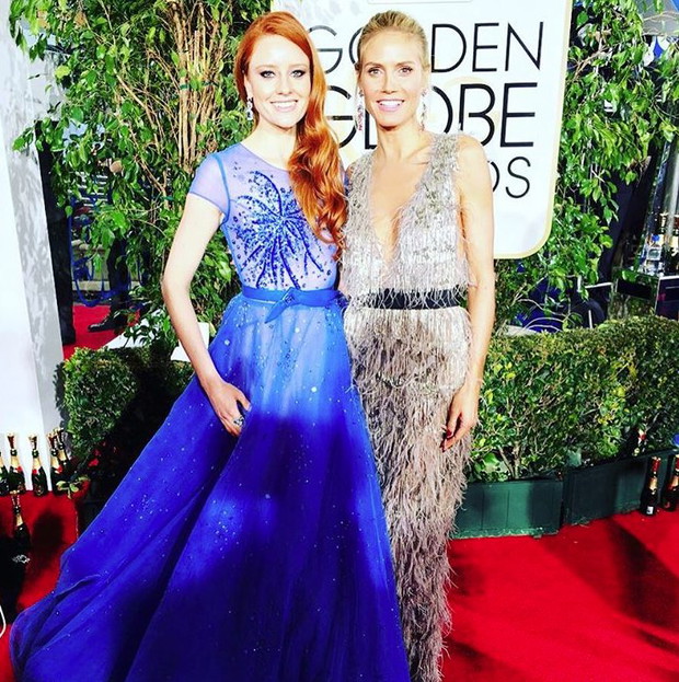 Złote globy 2016: gwiazdy na Instagramie, Heidi Klum, fot. @heidiklum