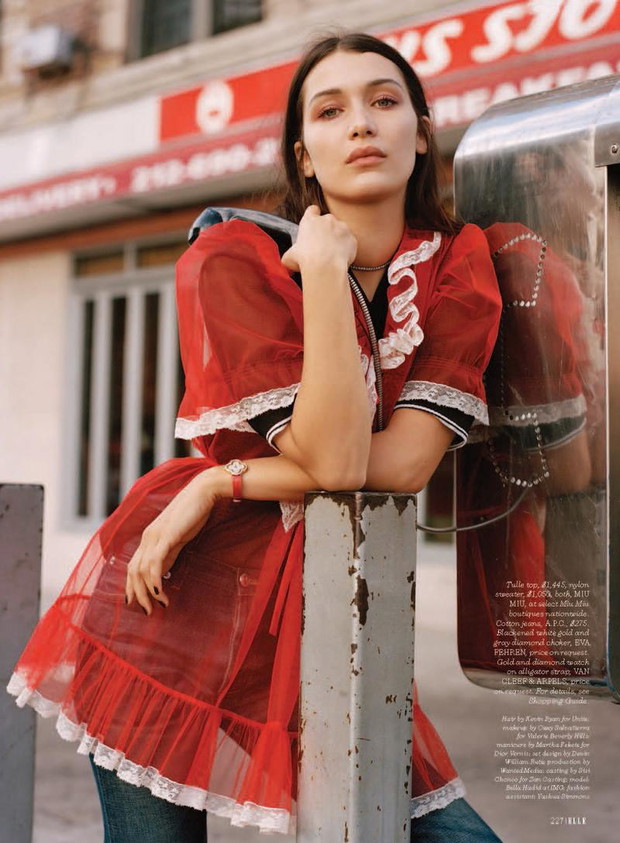 Bella Hadid dla ELLE Brasil i ELLE US!