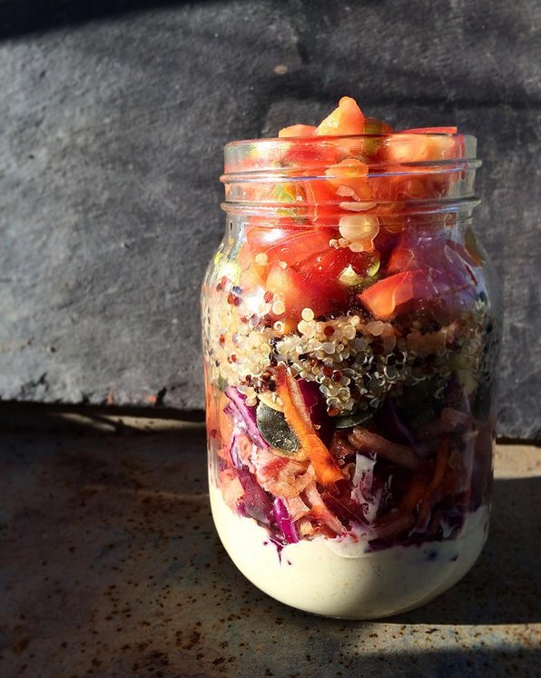 #Jarsalad - sałatka w słoiku