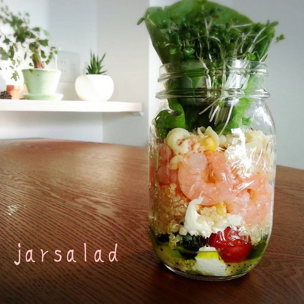 #Jarsalad - sałatka w słoiku