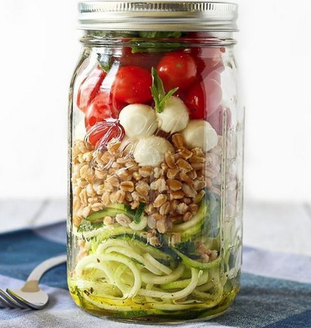#Jarsalad - sałatka w słoiku