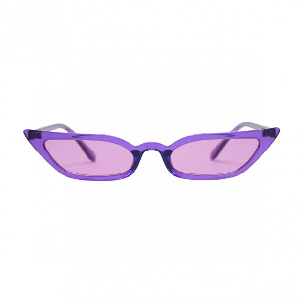 Kocie okulary fioletowe