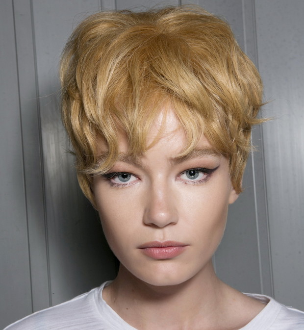 Krótkie fryzury blond 2016