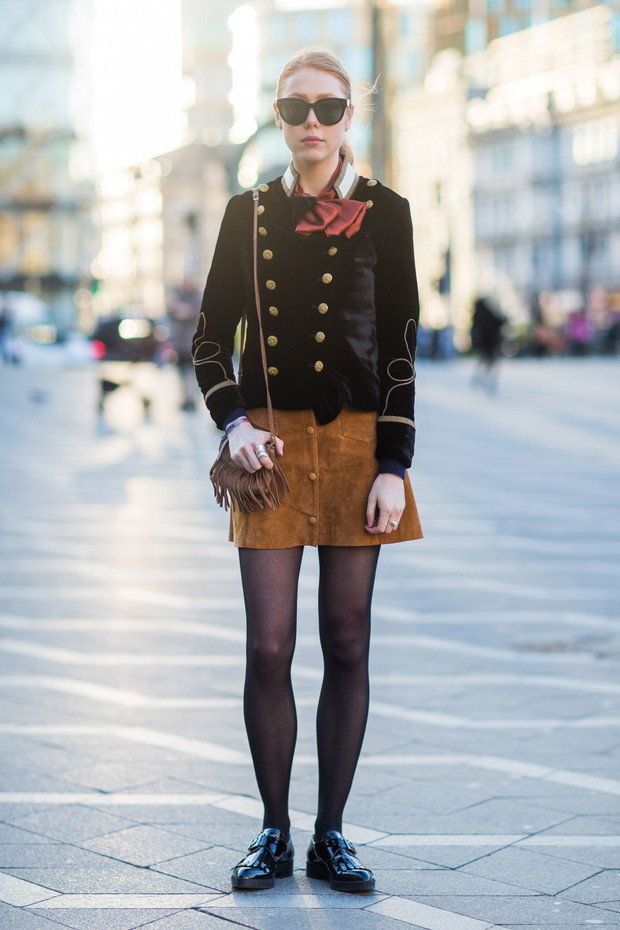 Street fashion z Copenhagen Fashion Week jesień-zima 2016/2017
