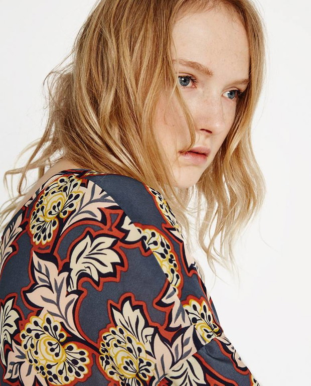 Maja Salamon w sesji Zara