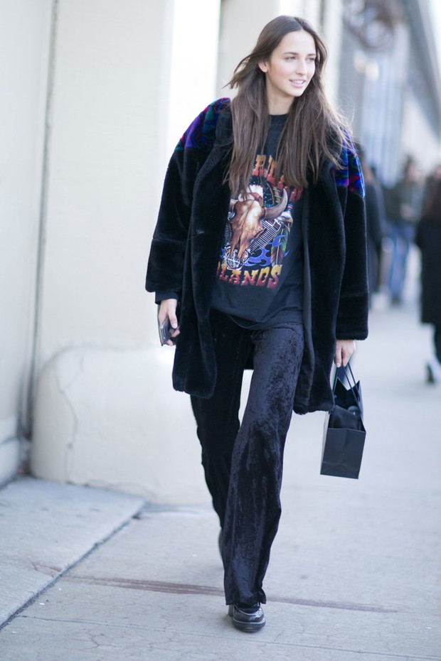 Street fashion: modelki off duty w Nowym Jorku