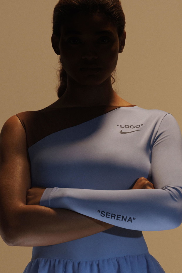 Nike x Virgil Abloh. Strój sportowy dla Sereny Williams.