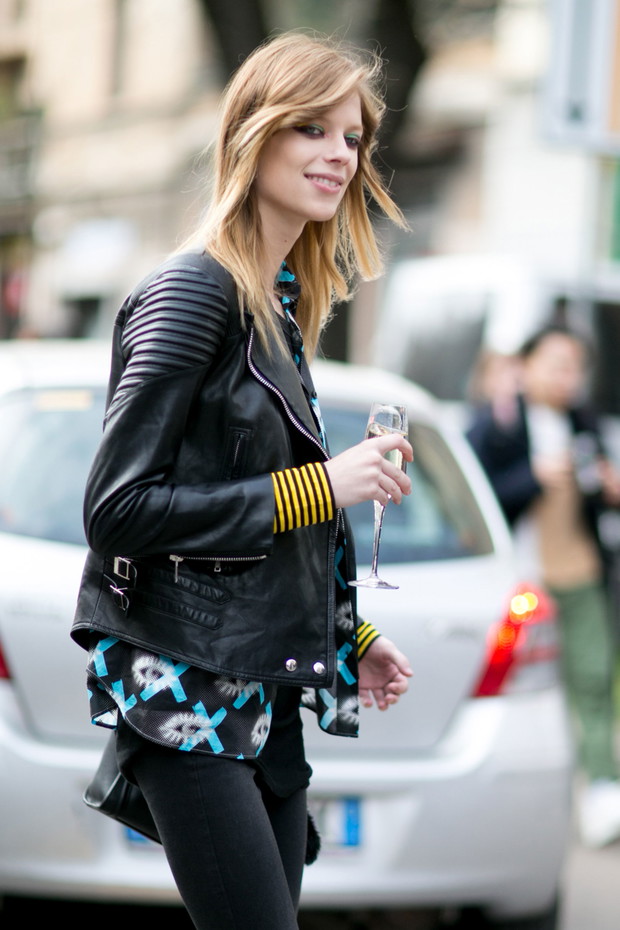 Street fashion: modelki off duty na Milan Fashion Week j-z 2016/2017