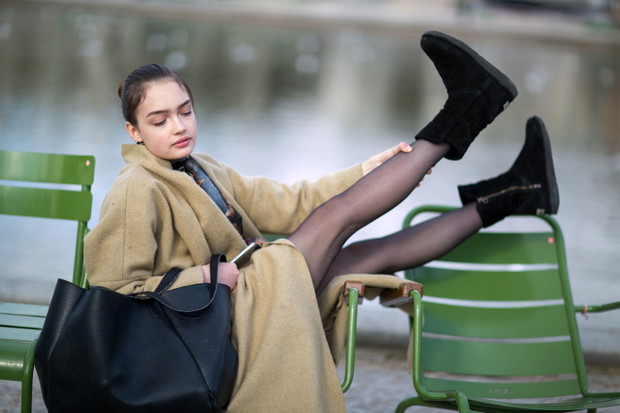 Street fashion: modelki off duty na Paris Fashion Week j-z 2016/2017