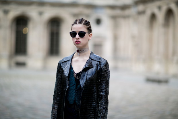 Street fashion: modelki off duty na Paris Fashion Week j-z 2016/2017